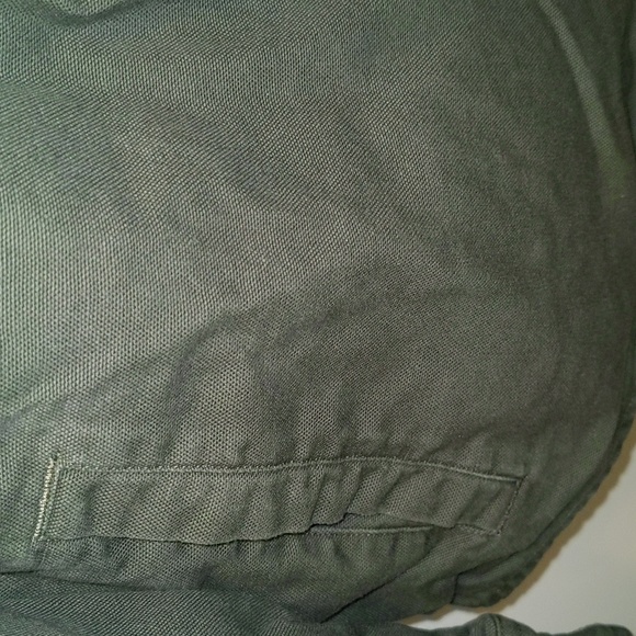 Carhartt Men's Size L Lined Snap Front Barn Chore Jacket Shacket Custom Logo - Picture 3 of 12